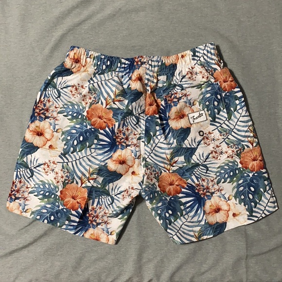 Franks Australia Maui Natural Swim Shorts - Picture 2 of 2